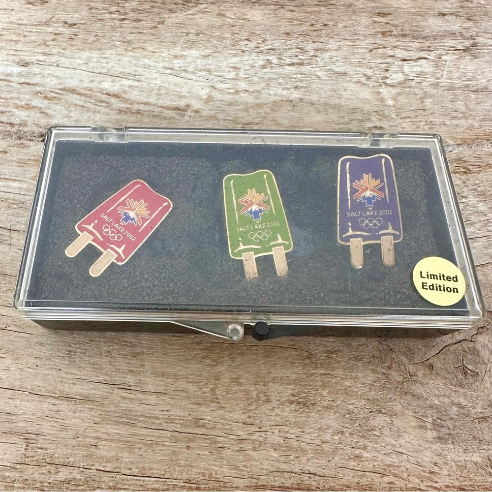 Olympic Pin Set Popsicles Limited Edition Set Salt Lake City 2002